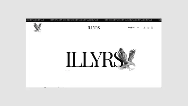 Screenshot der Webseite illyrs.com